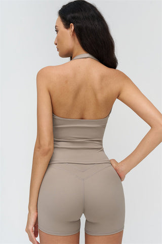 The Stride Crop Top Shorts 2-Piece Set