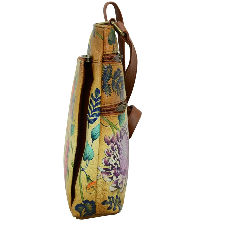 Crossbody With Front Zip Organizer - 651 - Glamourous Grace