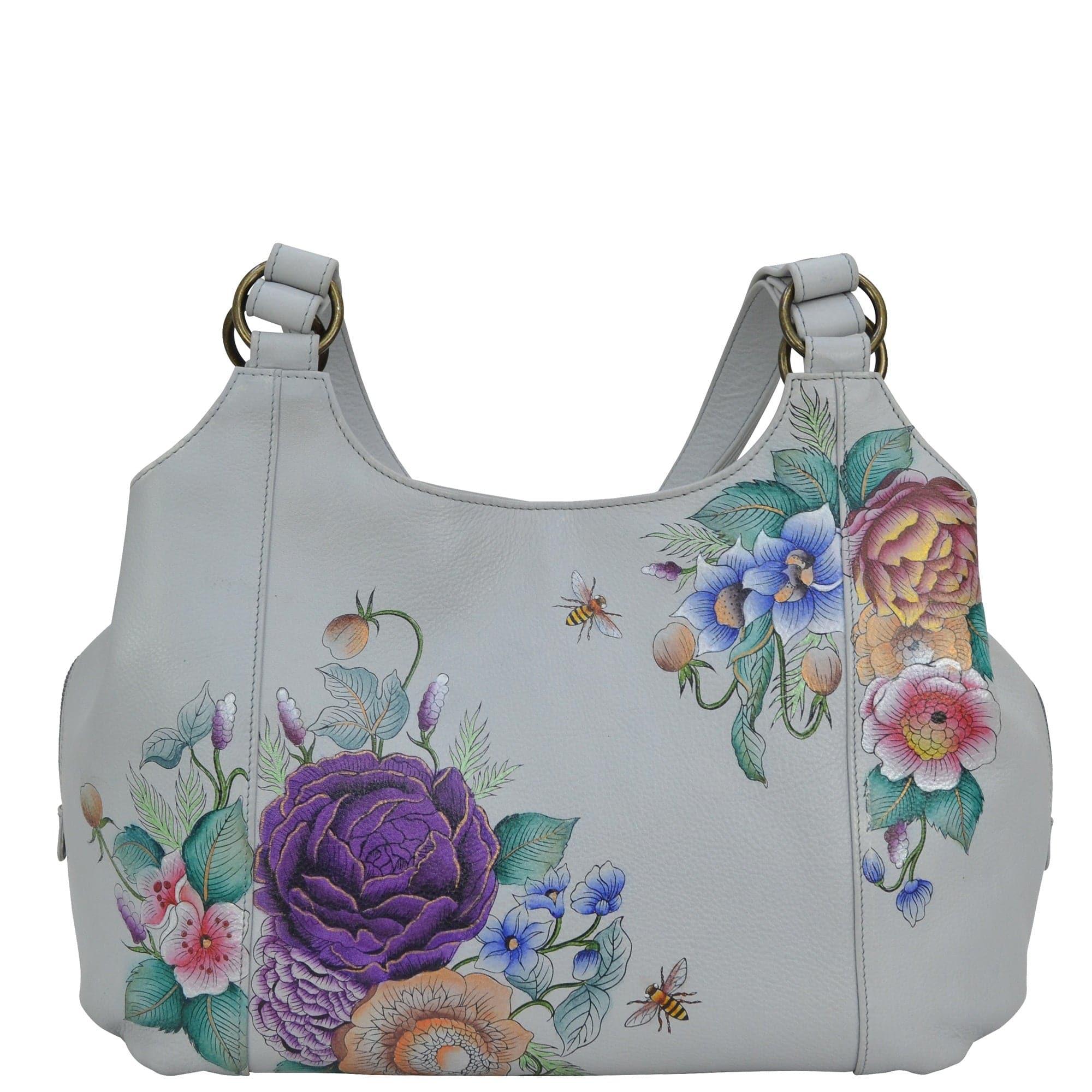 Triple Compartment Large Satchel - 652