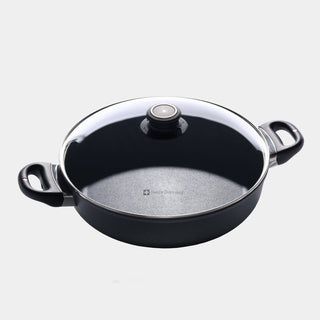 HD Nonstick Sauteuse with Glass Lid - Induction | Made in Switzerland
