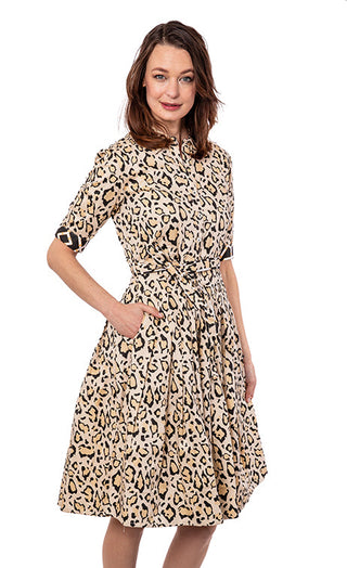 Mrs. Maisel Leopard Print Dress - Glamourous Grace