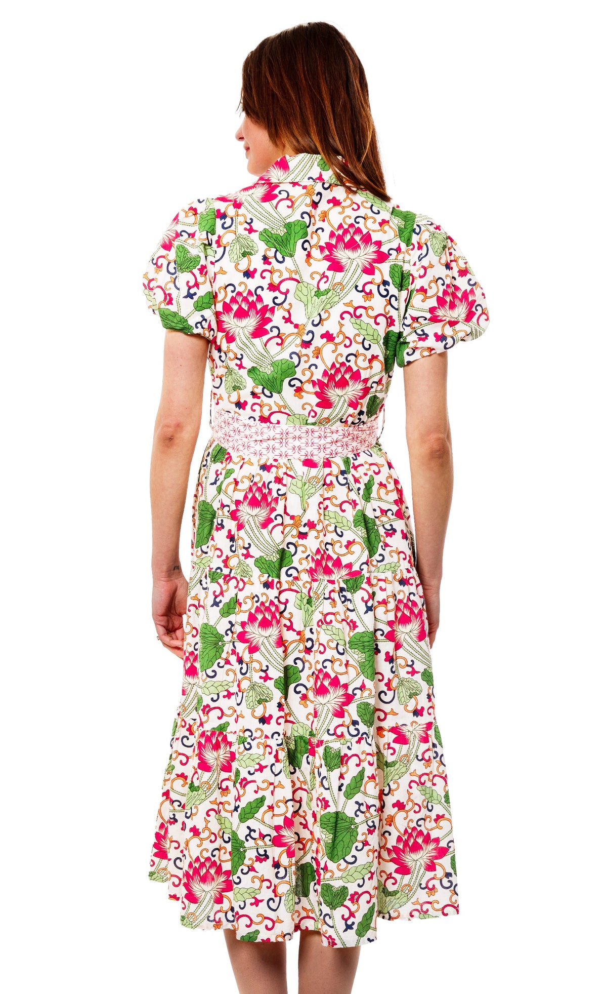 Litchfield Dress White Floral - Glamourous Grace