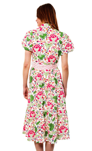 Litchfield Dress White Floral - Glamourous Grace