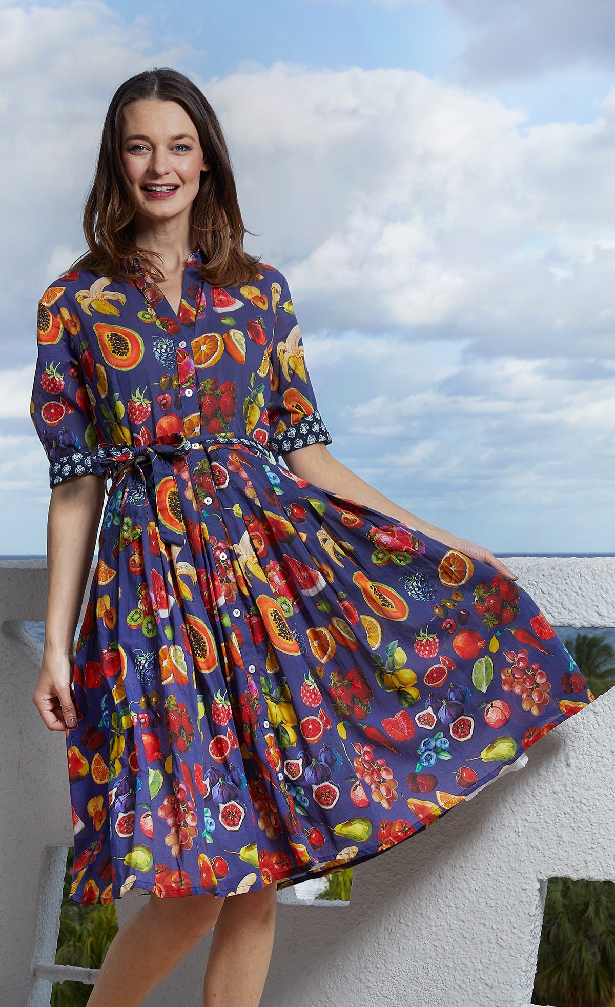 Mrs Maisel Fruit Print - Glamourous Grace