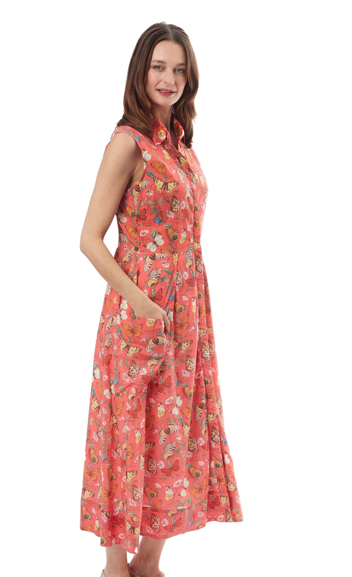 Sea Island Butterfly Print - Glamourous Grace