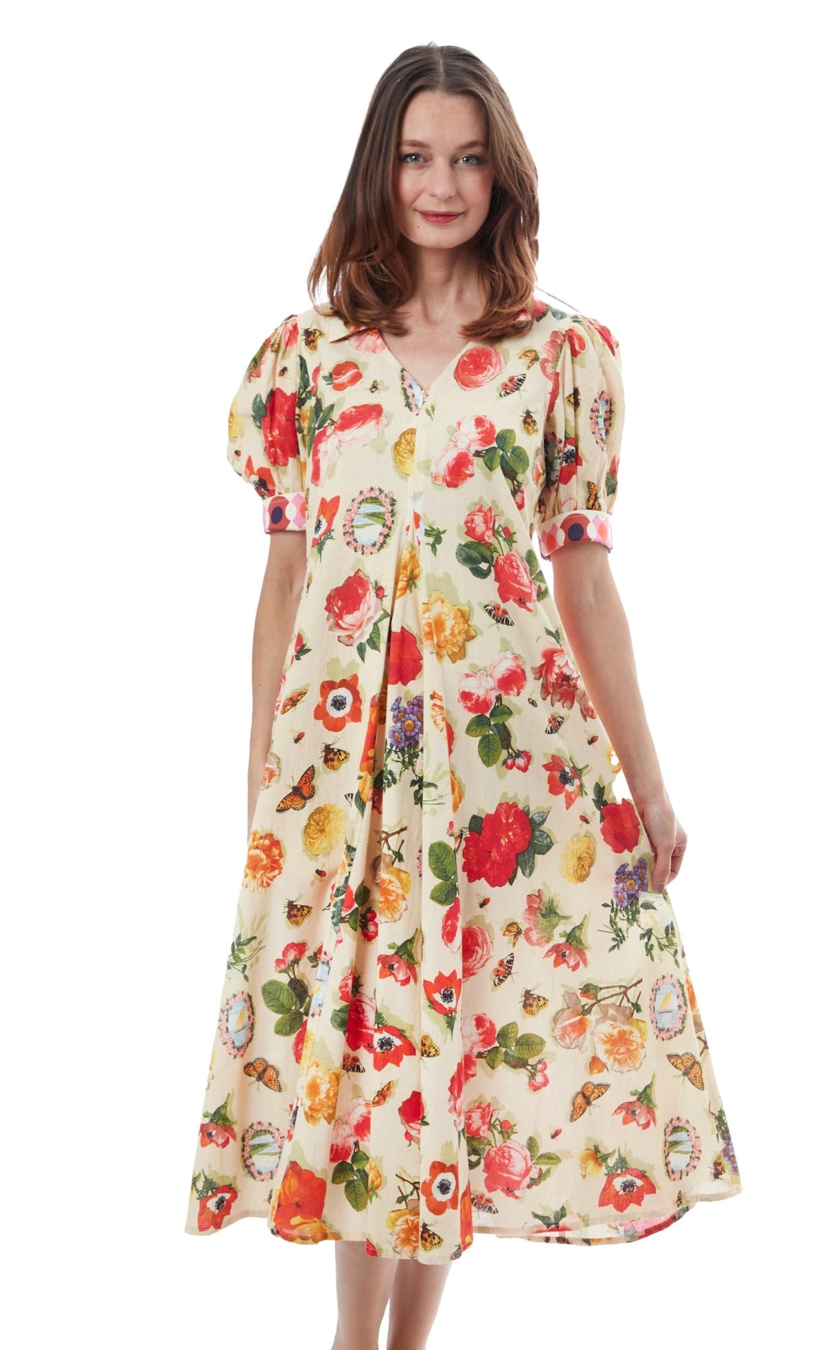 Montauk Dress Botanical Floral - Glamourous Grace