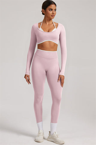 The Elevate Long Sleeve Crop top