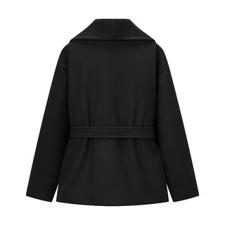Women's Wool-Blend Belted Short Coat BYMANYC ® New York CONTEMPORARY VIBRANT MODERN FASHION - New Collection