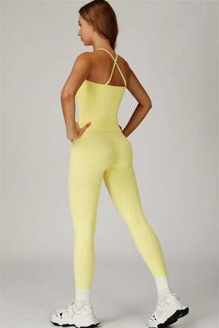 The Sculpt Crop Top Leggings 2-Piece Set