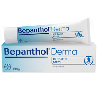Bepanthol Skin Care Cream: Daily Face & Hand Moisturizer for Dry Skin | ProVitamin B5, Non-Greasy Formula for Skin Barrier Protection - Glamourous Grace