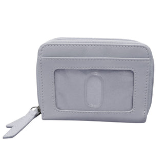 DOUBLE ZIP ACCORDION CREDIT CARD HOLDER