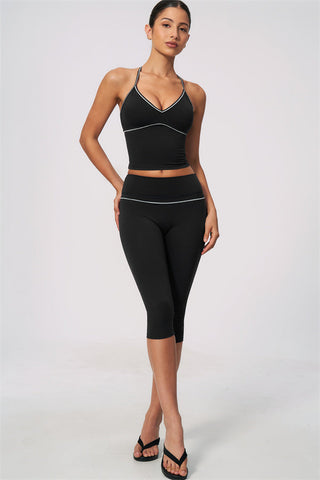 The RebelFit Capri Leggings