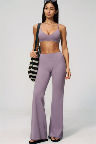The Zura Sports Bra Flared Leggings 2-Piece Set