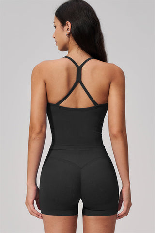 The Horizon Crop Top Shorts 2-Piece Set
