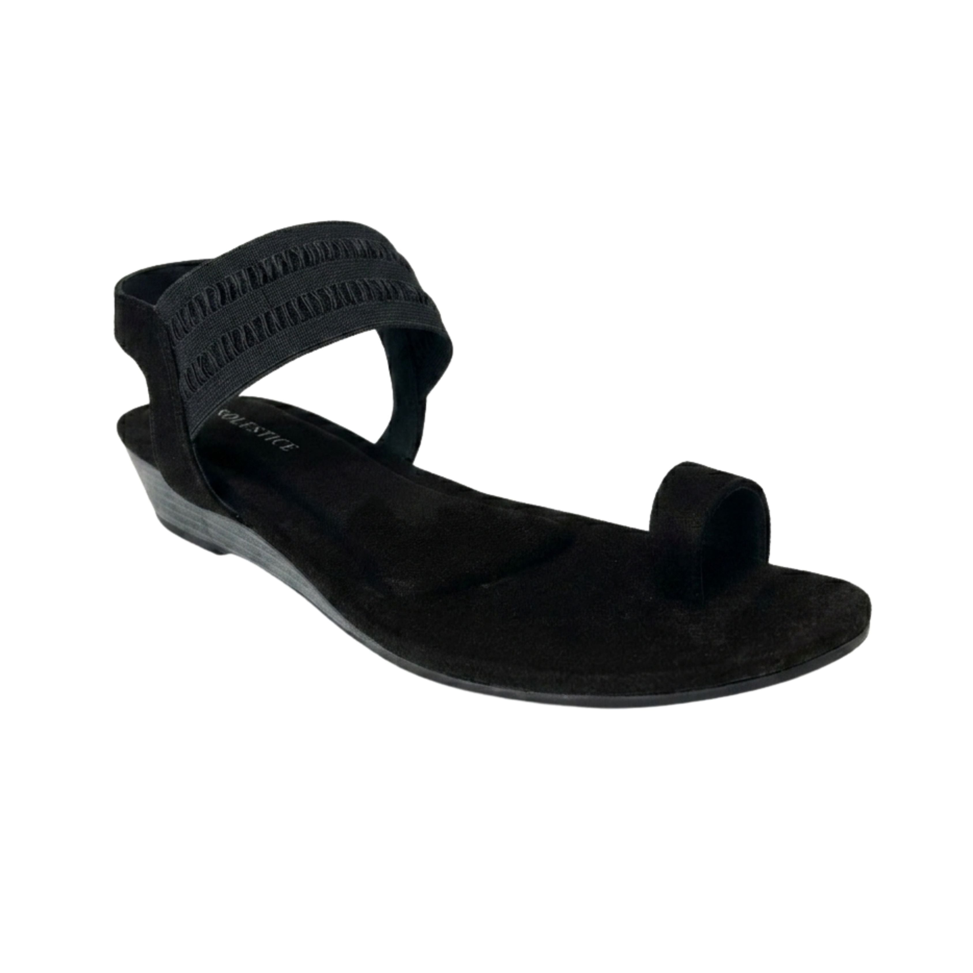 Amara - Black Sandals - Glamourous Grace