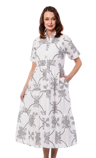Palm Desert Black White Geo - Glamourous Grace