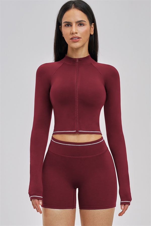 The Unbound Jacket Shorts 2-Piece Set - Glamourous Grace