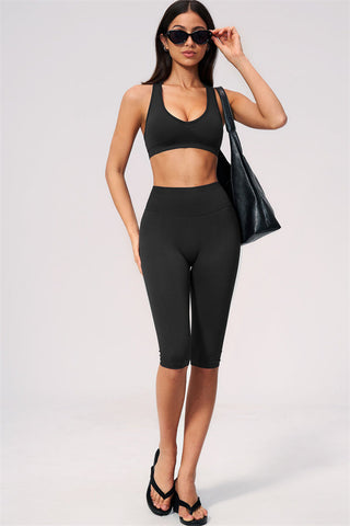 The Allure Sports Bra Capri Leggings 2-Piece Set