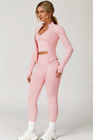 The Delight Jacket Leggings 2-Piece Set - Glamourous Grace