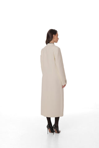 Amelia Longline Cashmere Blend Coat