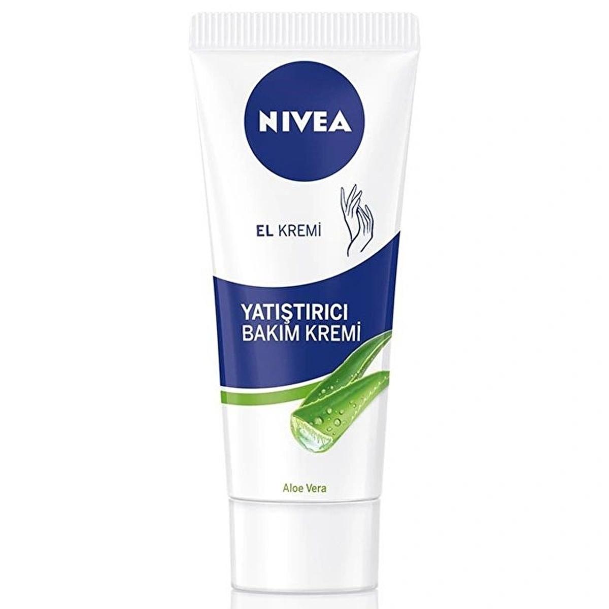 Nivea Aloe Vera Hand Cream - Soothing, Non-Greasy Moisturizer for Dry Hands - 2.54 fl oz - Glamourous Grace