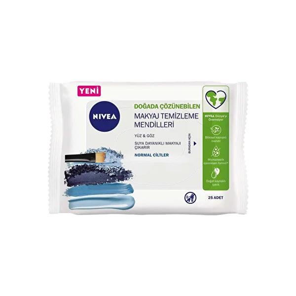 Nivea Makeup Remover Wipes - Gentle, Hydrating, and Effective - 25 Count - Glamourous Grace