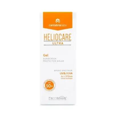 Heliocare Sunscreen Gel Cream SPF 50+ - Waterproof, Non-Comedogenic, Antioxidant Protection - Glamourous Grace