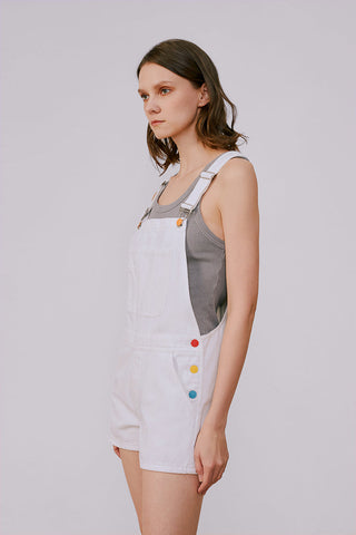 Rainbow Overall Shorts HJ109 - Glamourous Grace