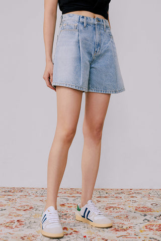 The Pleated Fun Short HJ117 - Glamourous Grace
