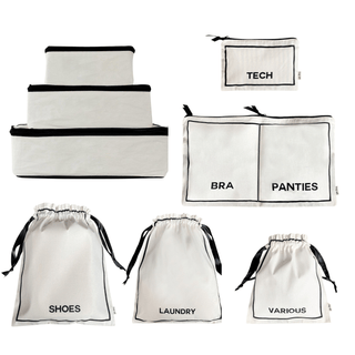 BA Travel Set, 8-pack – Cream - Glamourous Grace