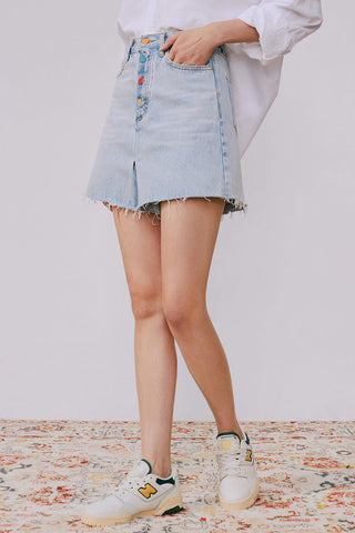 Rainbow Pleat Skort HJ119 [FINAL SALE] - Glamourous Grace