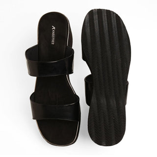Serene - Black Wedges