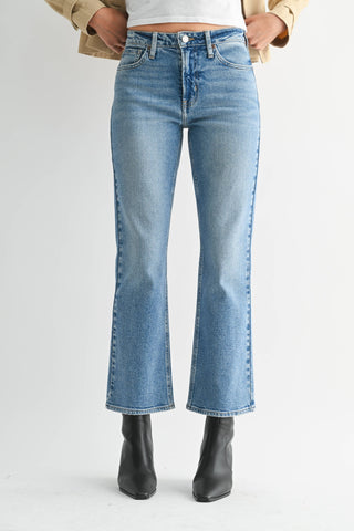 Slim Cropped Bootcut Jeans - Glamourous Grace