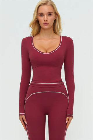The Amara Long Sleeve T-shirt Leggings 2-Piece Set
