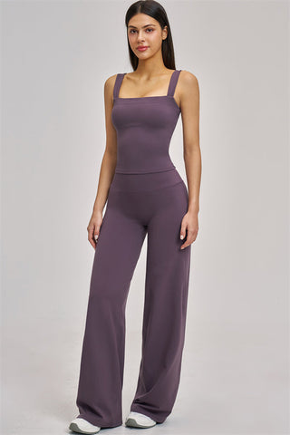 The Swoon Tank Top Flared Leggings 2-Piece Set