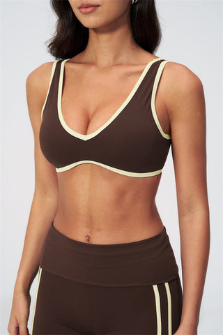 The Evoke Sports Bra Straight Leg Pants 2-Piece Set