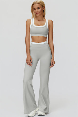 The Canyon Sports Bra Flared Leggings 2-Piece Set