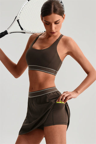 The Soul Sports Bra Skirt 2-Piece Set