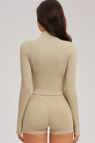 The Sizzle Zip Jacket Shorts 2-Piece Set