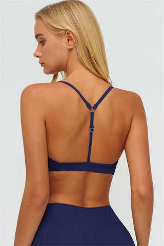 The Lushness Y-Back Sports Bra Shorts 2-Piece Set
