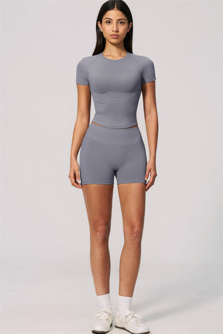 The Velvetine T-shirt Shorts 2-Piece Set