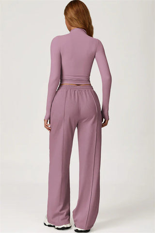 The Motion Crop Top Sweatpants 2-Piece Set