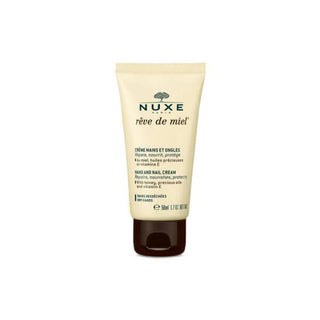 Nuxe Reve de Miel Hand and Nail Cream: Natural Repair for Dry, Damaged Hands - Moisturizing, Anti-Aging Hand Care - Glamourous Grace