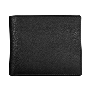 Men's Pebble Grain Leather Bifold Wallet