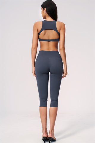 The Twirl Open Back Sports Bra