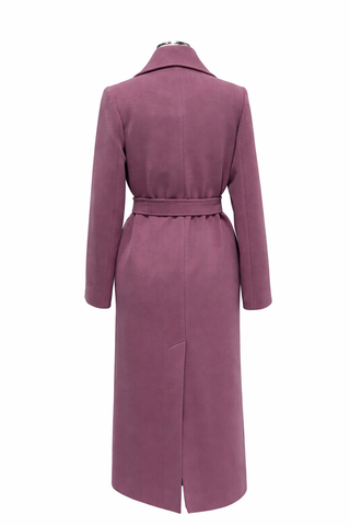 Harrington Classic Wraparound Overcoat in Rose