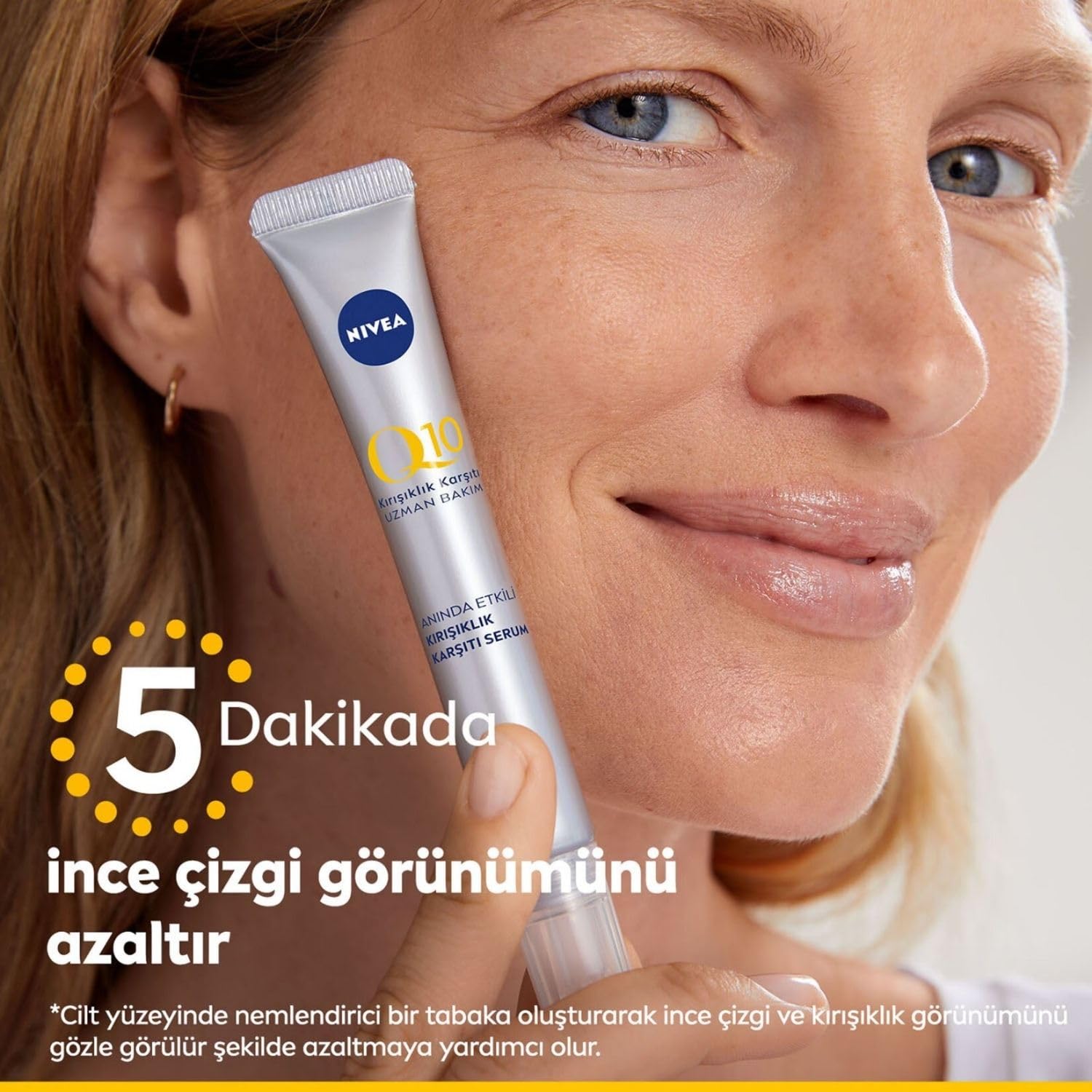 Nivea Q10 Wrinkle Care Serum - Anti-Aging Formula | 0.5 fl oz - Glamourous Grace