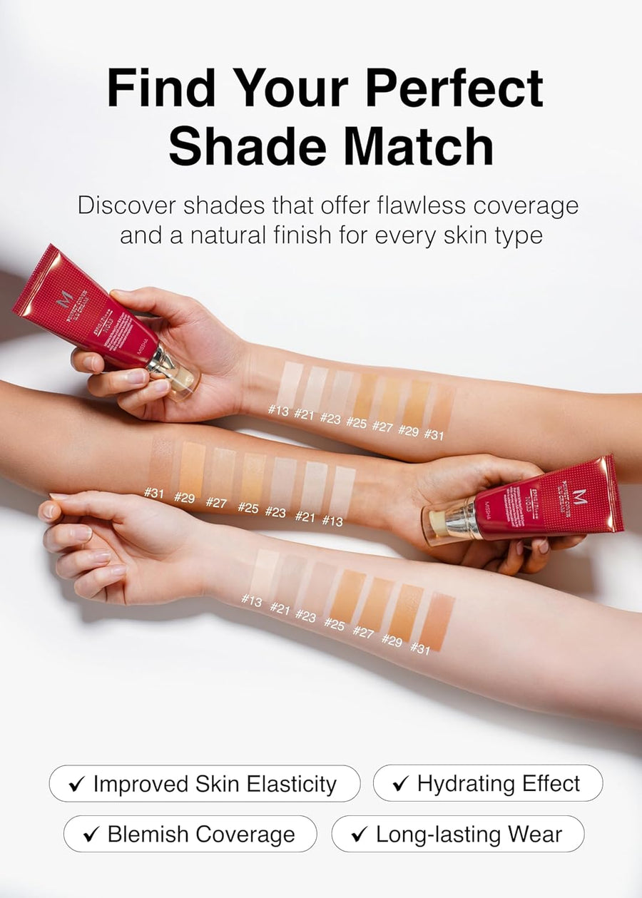 Missha M Perfect Cover BB Cream #27 Honey Beige - Glamourous Grace