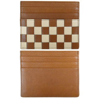 CHECKERBOARD CARD CASE