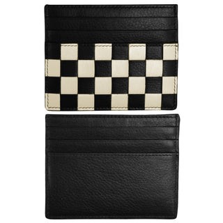 CHECKERBOARD CARD CASE